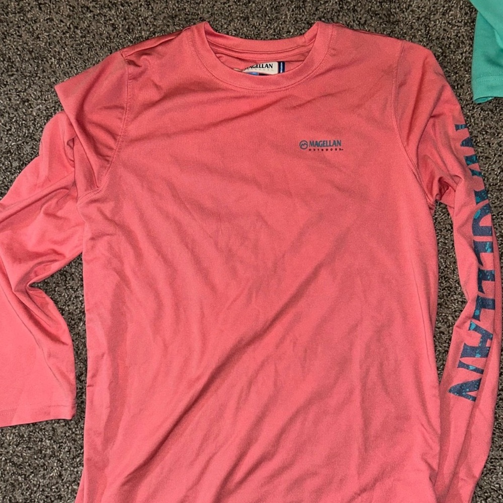 Magellan Pink fishing shirt